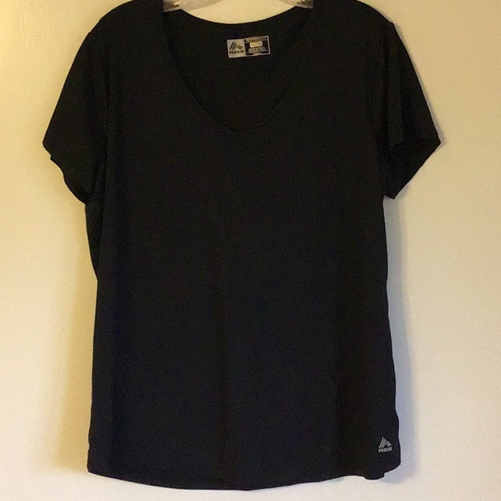 RBX PERFORMANCE BLACK WORKOUT TOP